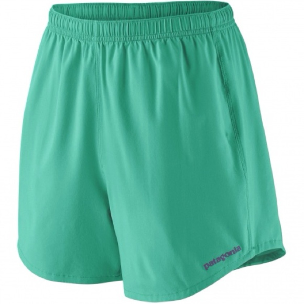 NWT Patagonia Women's Trailfarer Running Shorts - 4½ in Fresh Teal Size Large